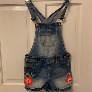 Jordache  girls overall bibs shorts